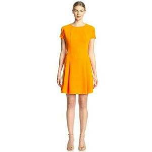 Sharagano Short Sleeve Zip Pocket Dress